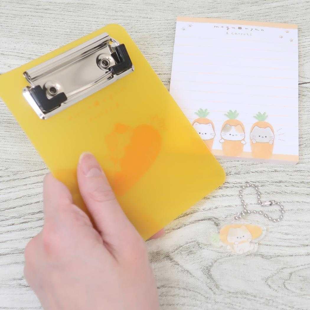 Amazon.co.jp: [メモ帳]チャーム付きバインダーメモ/もぐにゃん カミオ